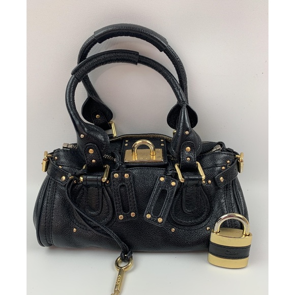 Chloe Handbags - Chloe Paddington Lock Key leather Handbag